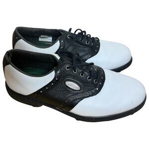 FOOTJOY eComfort Men's Extra Comfort Saddle Golf Shoes 57723 Size 7 M